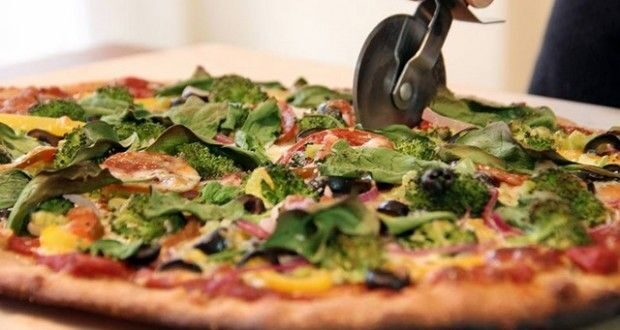 Pizza di “turco” con cicoria