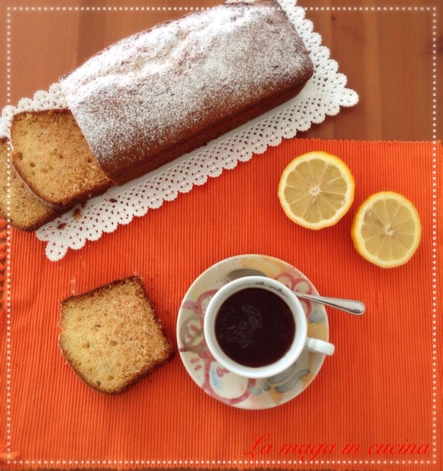 Plum cake con marmellata di limoni