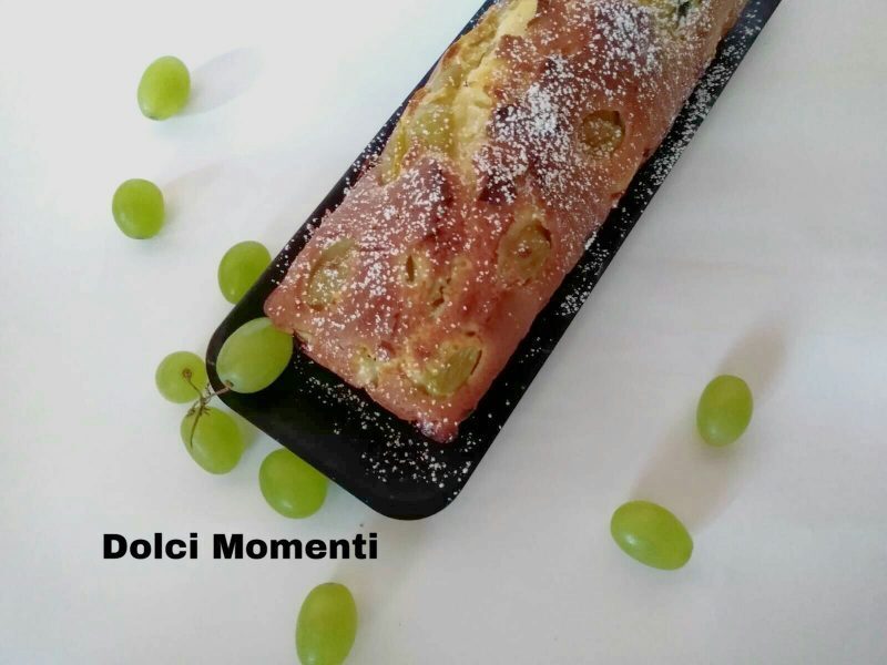 Plumcake all’uva  bianca