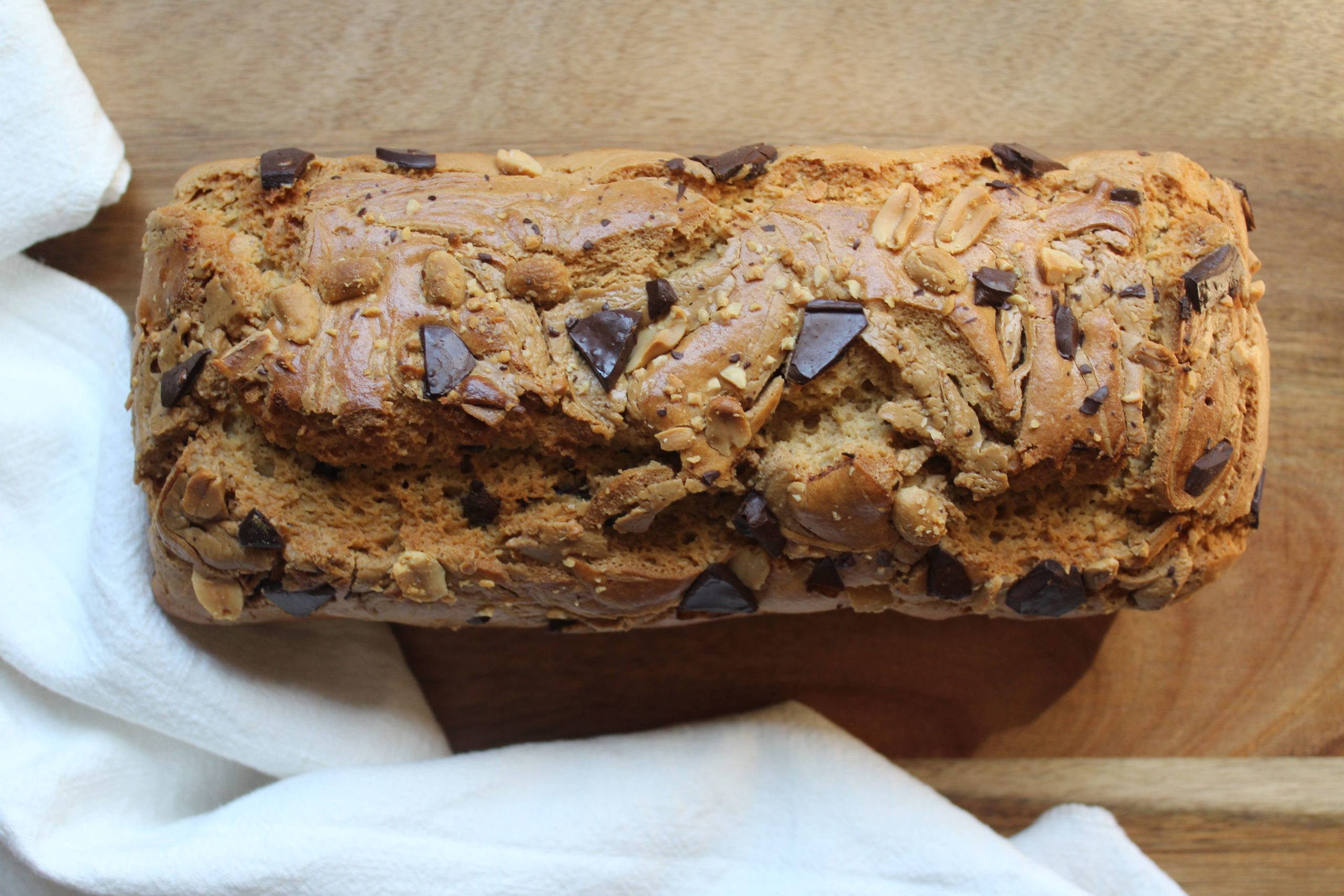 Plumcake cioccolato e burro d’arachidi