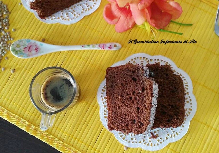 Plumcake cocco e lenticchie