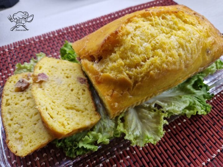 Plumcake emmenthal e salame