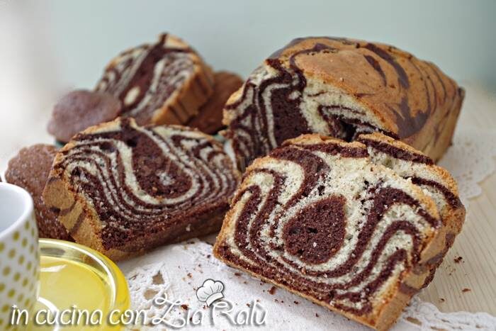 Plumcake zebrato al cacao soffice e goloso