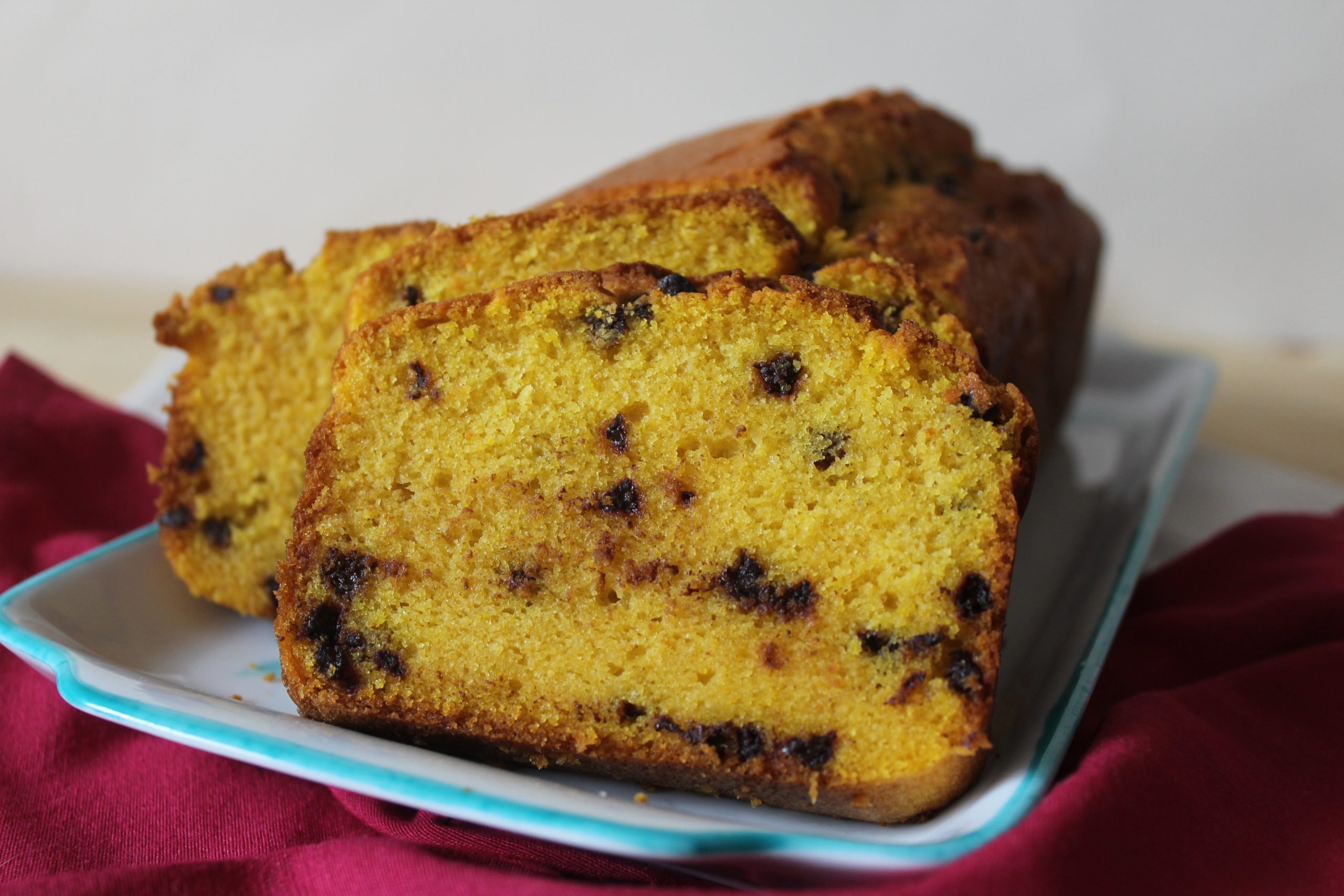 Plumcake zucca e cioccolato