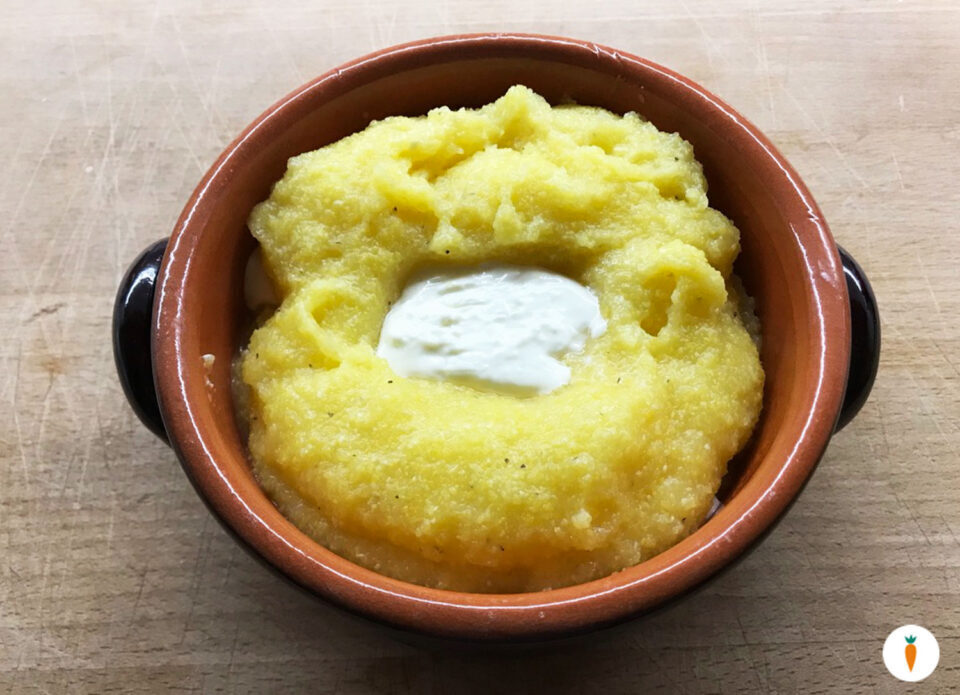 Polenta con il monsieur cuisine