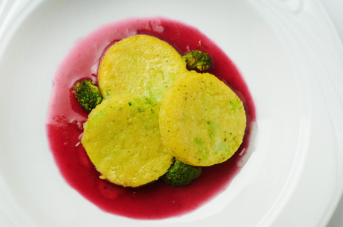 Polenta e broccoli