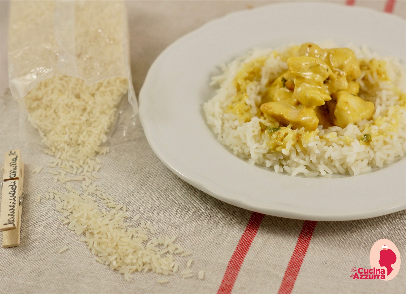 Pollo al curry con riso thai naturalia…