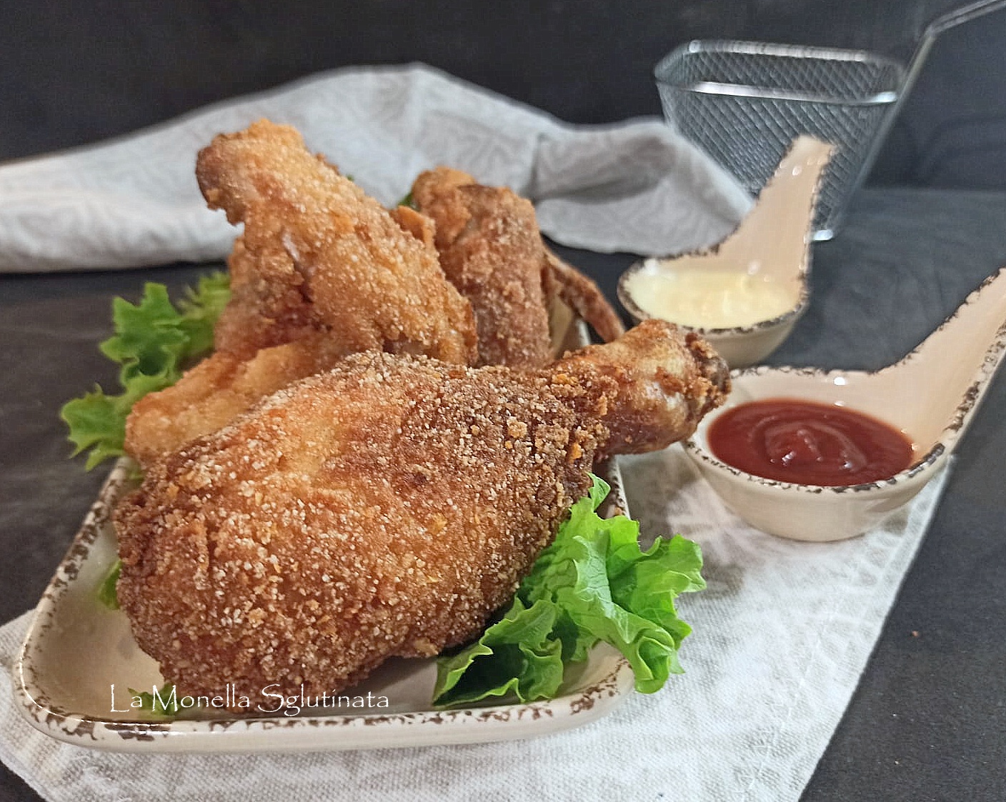 Pollo fritto all’americana senza glutine