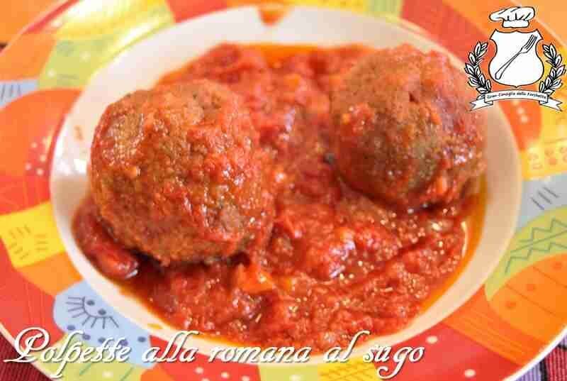 Polpette alla romana al sugo