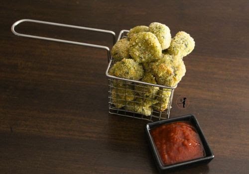 Polpette alle cime di rapa cotte in friggitrice ad aria 100% vegetali