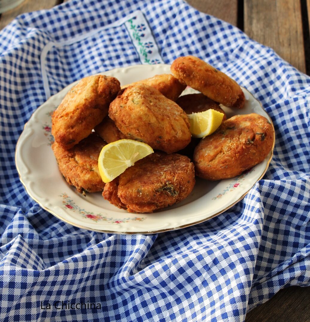 Polpette con fagioli e tonno al profumo di limone