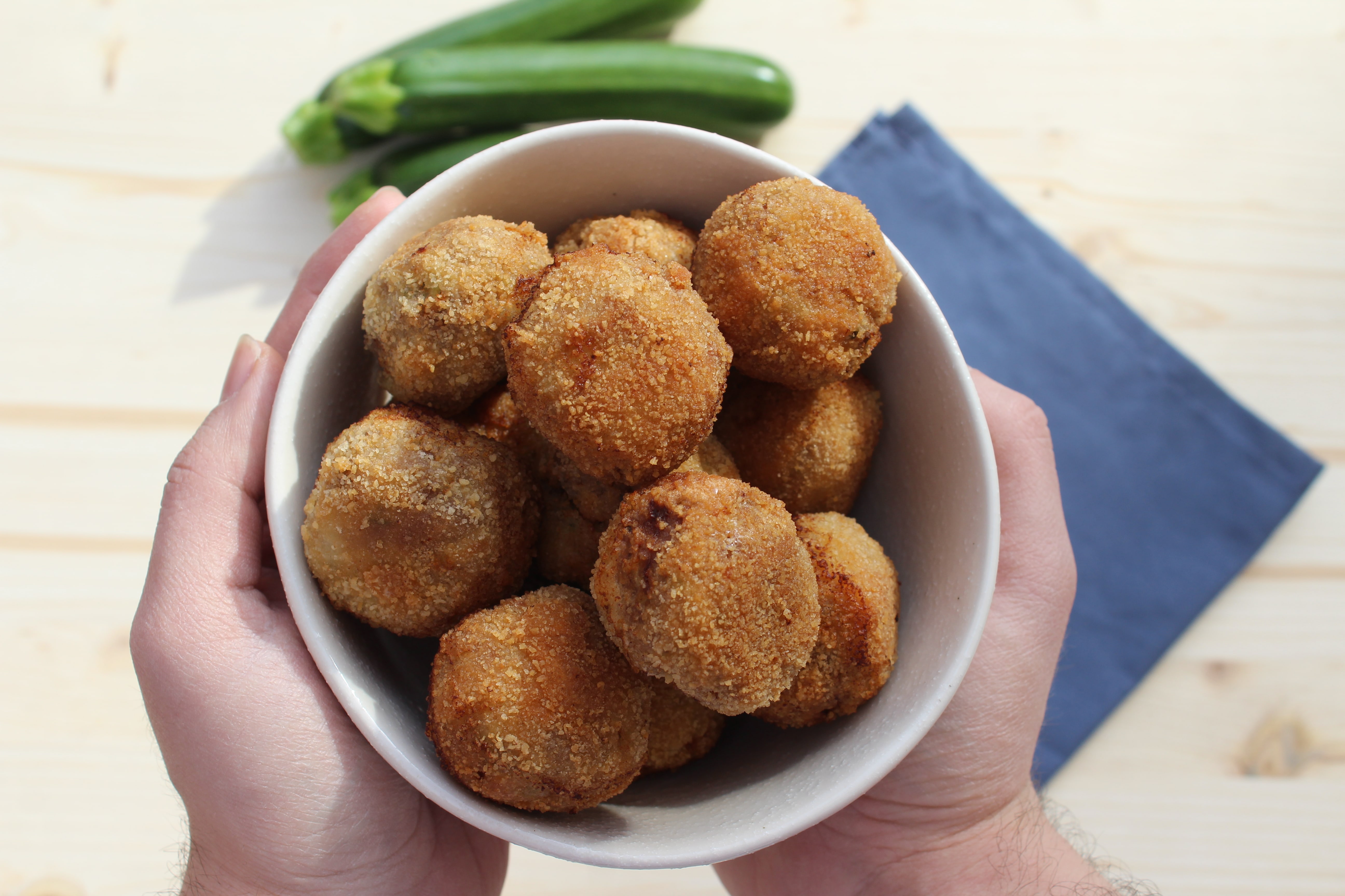 Polpette con zucchine