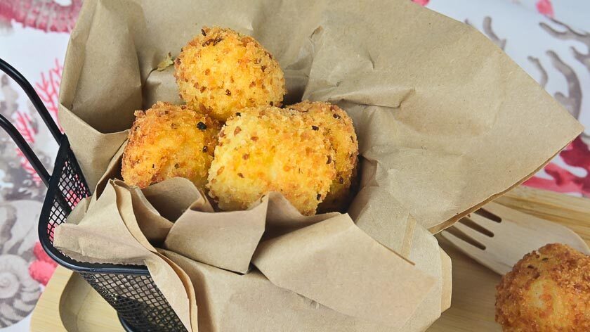 Polpette di baccalà e patate