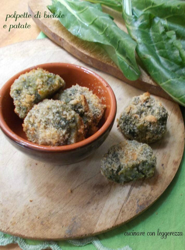Polpette di bietole e patate