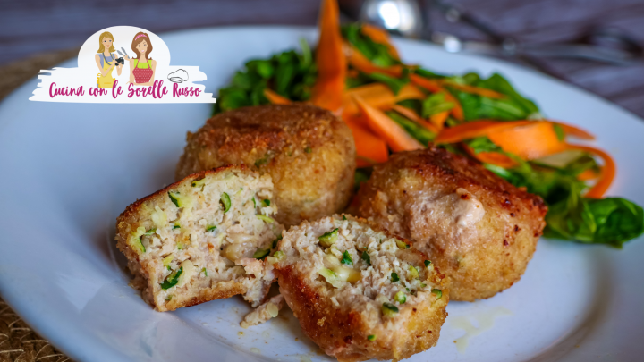 Polpette di carne e zucchine al limone