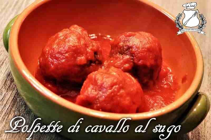 Polpette di cavallo al sugo