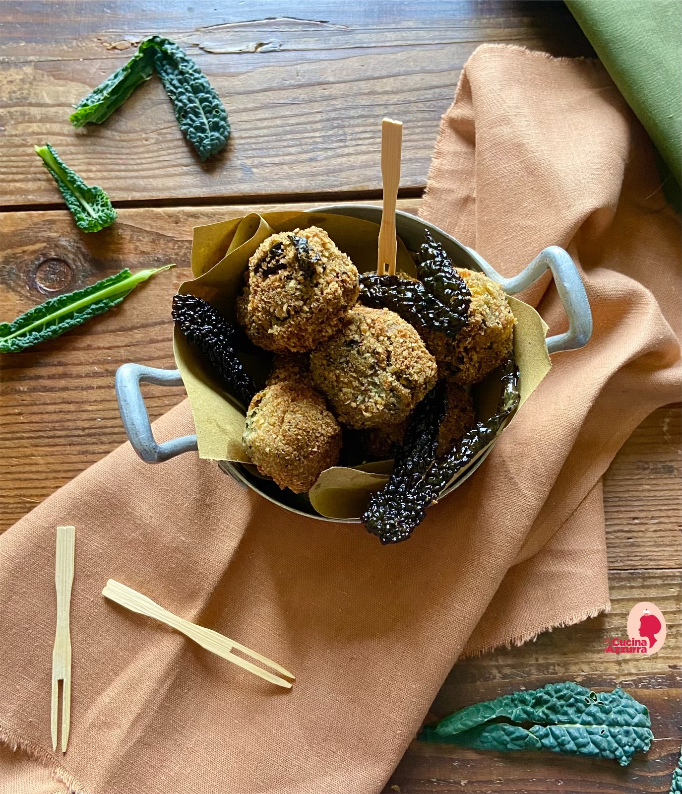 Polpette di cavolo nero veg