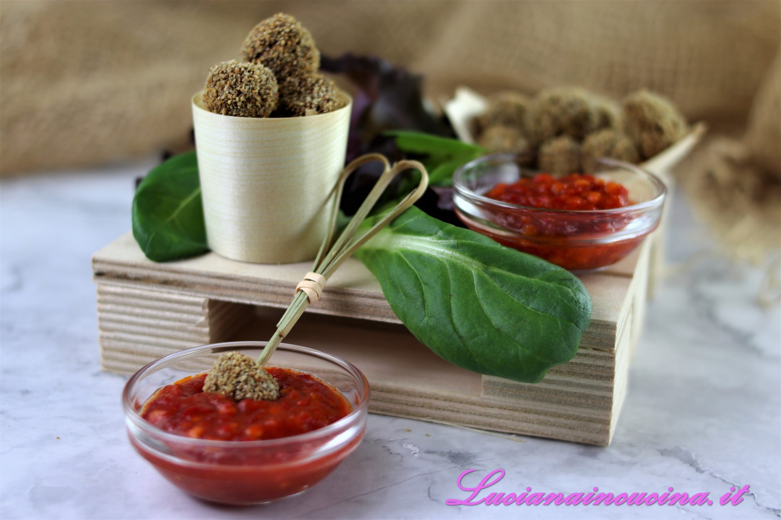 Polpette di melanzane al forno