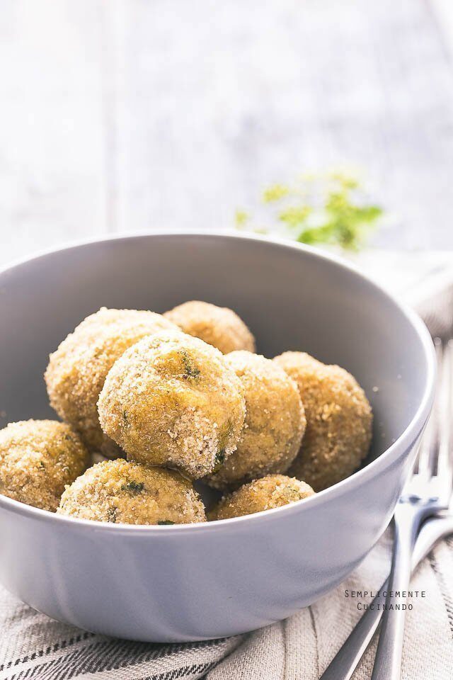 Polpette di melanzane e tonno