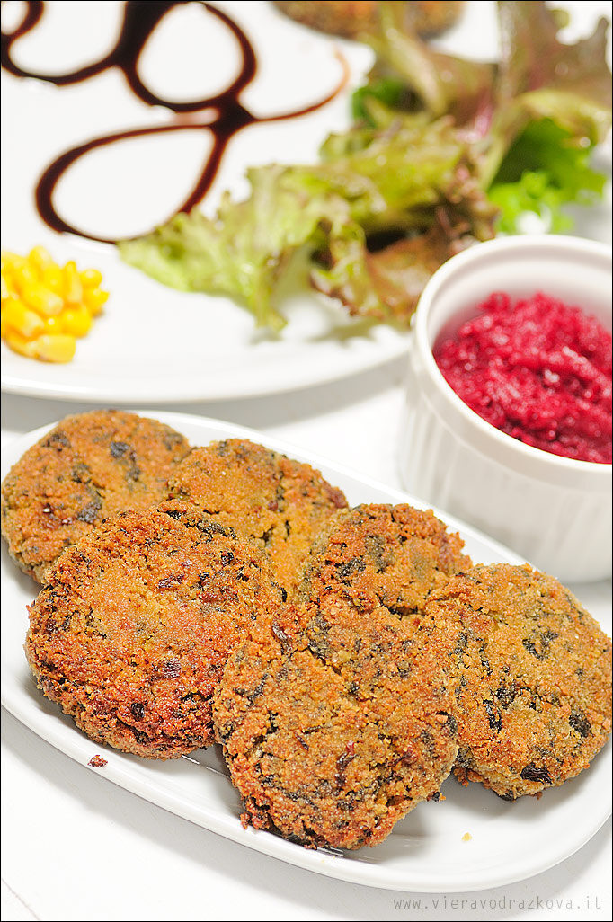 Polpette di okara e bietole