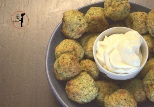 Polpette di pane, zucchine e tofu seta in friggitrice ad aria, un modo per nascondere verdura e tofu alla propria famiglia!!