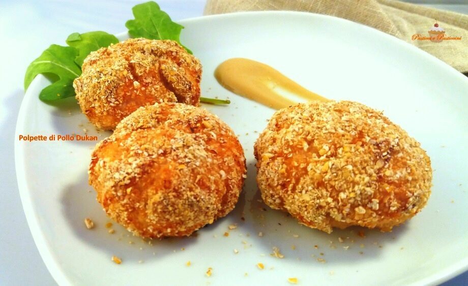 Polpette di pollo dukan