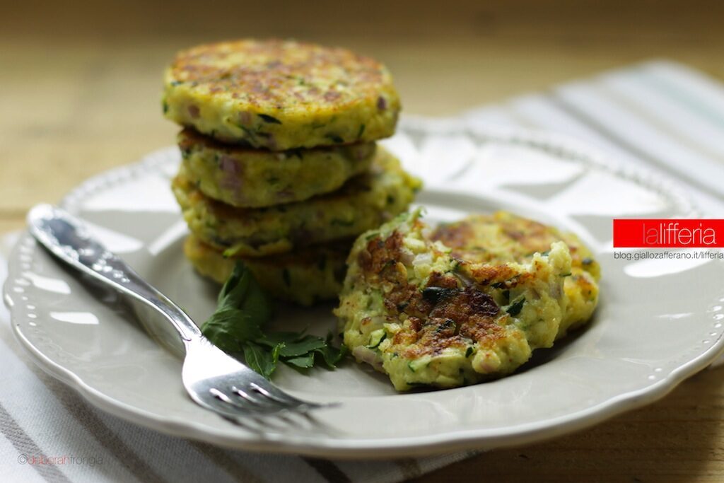 Polpette di zucchine e parmigiano reggiano