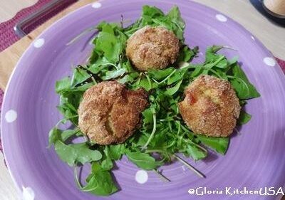 Polpette veggie di zucchine al forno