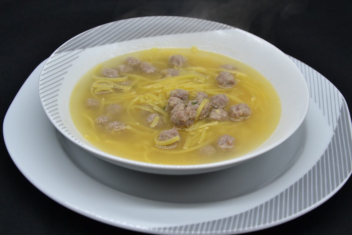 Polpettine di carne per taglierini in brodo
