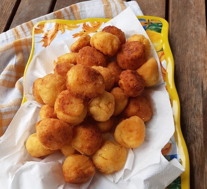 Polpettine fritte...Di purè!