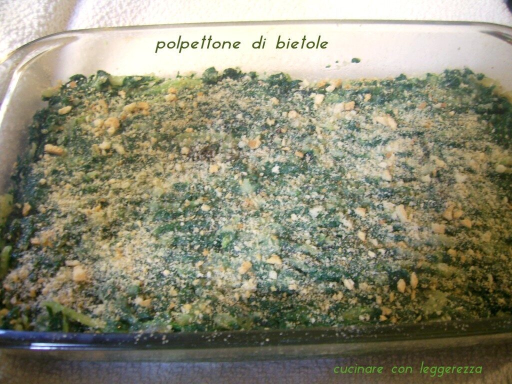 Polpettone di bietole