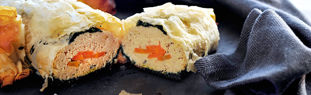Polpettone di legumi in crosta