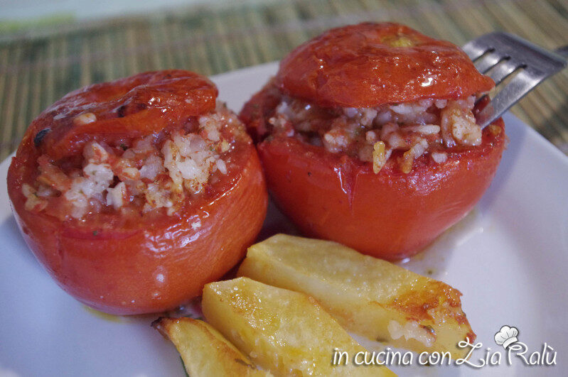 Pomodori ripieni di riso
