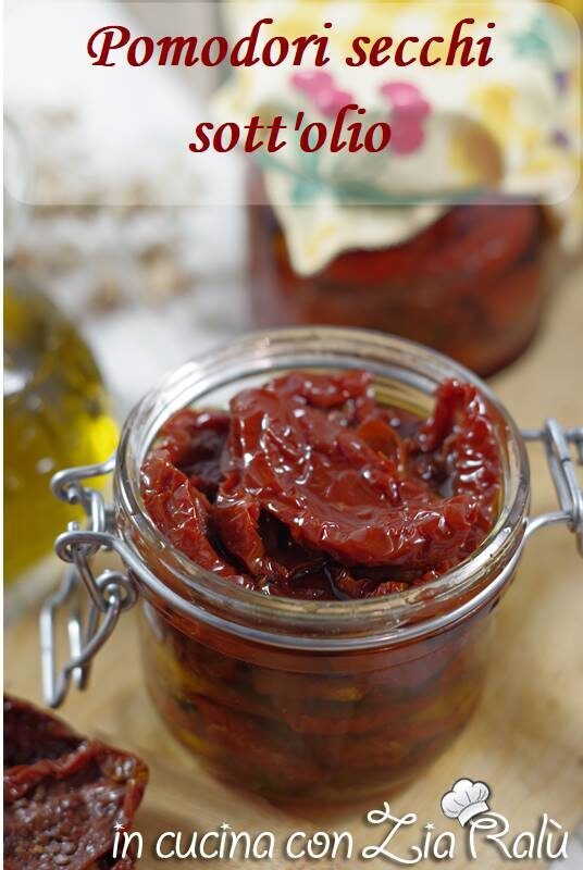 Pomodori secchi sott’olio al naturale