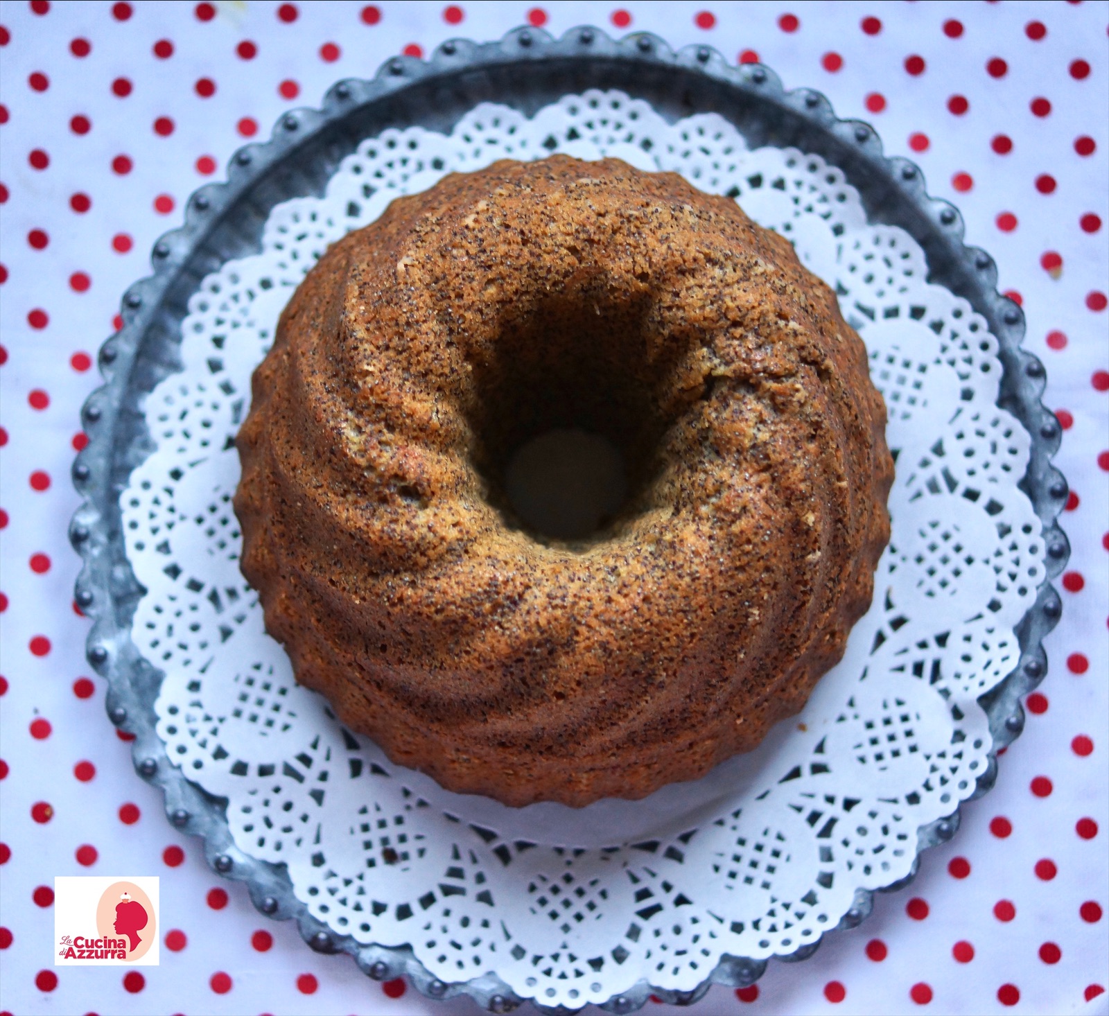 Poppy seed cidrus cake