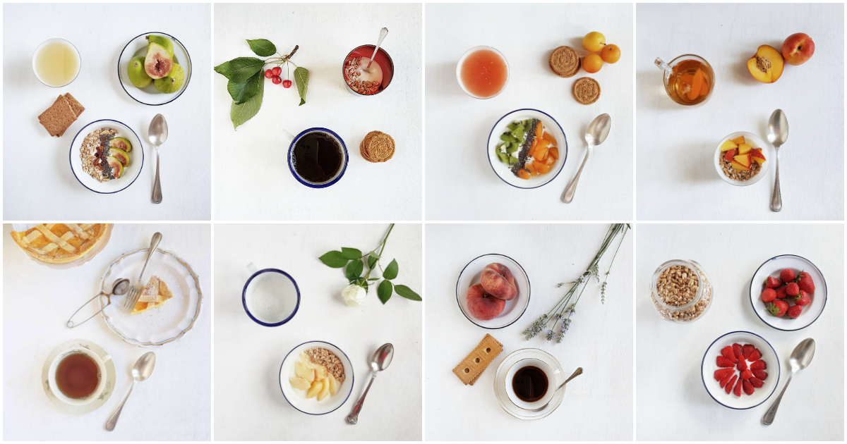 Posate a colazione {su instagram}