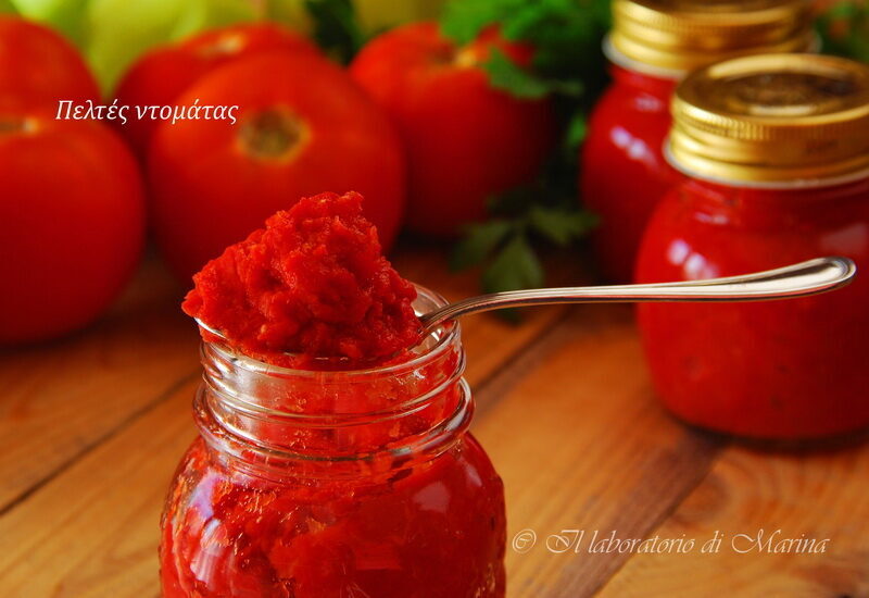 Preparazione di triplo-concentrato di pomodoro