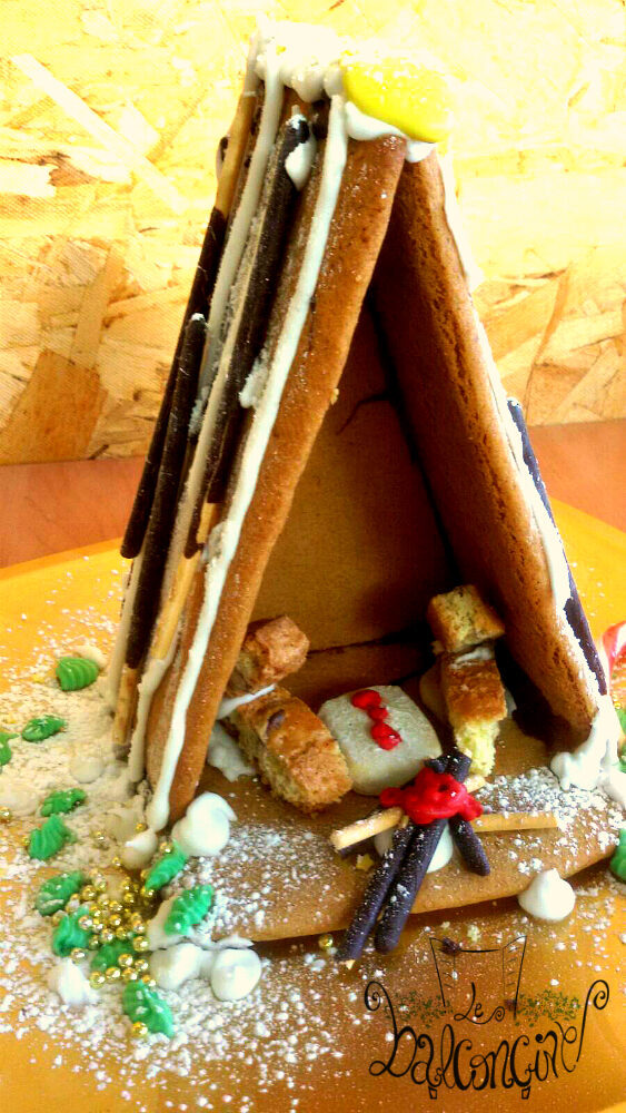 Presepe di biscotto in pasta frolla