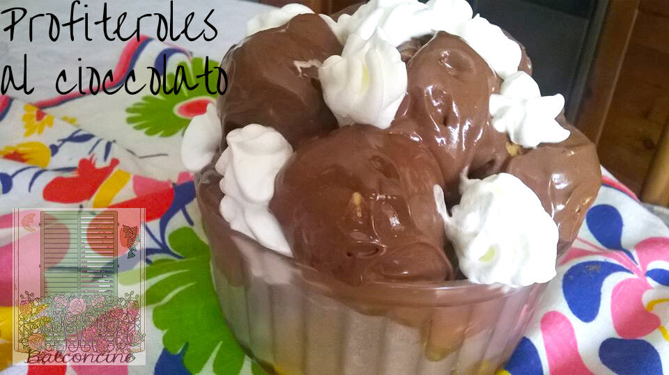 Profiteroles al cioccolato