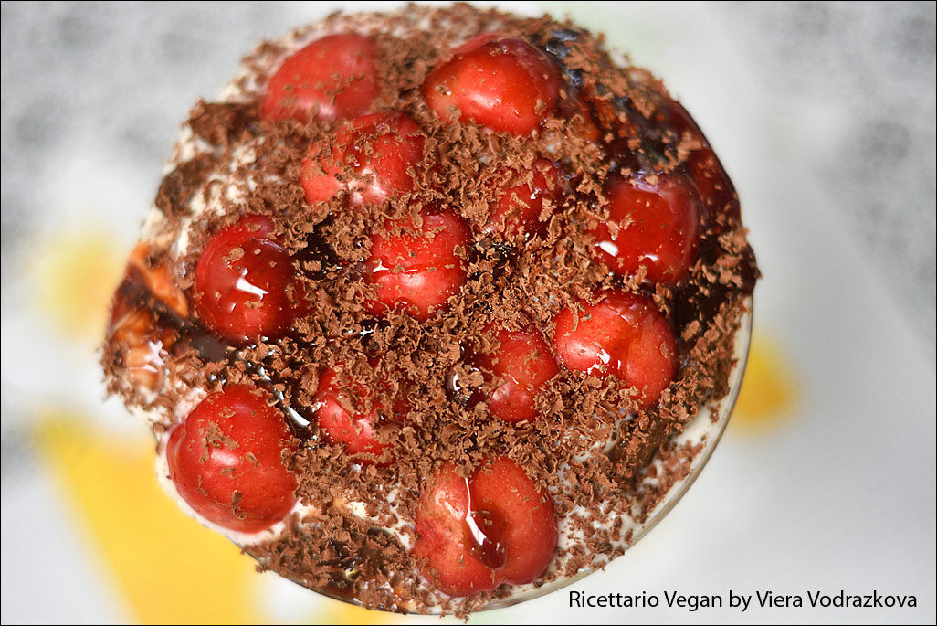 Pudding di chia foresta nera a modo mio