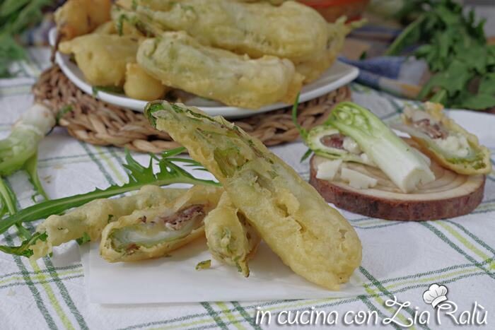 Puntarelle fritte in pastella