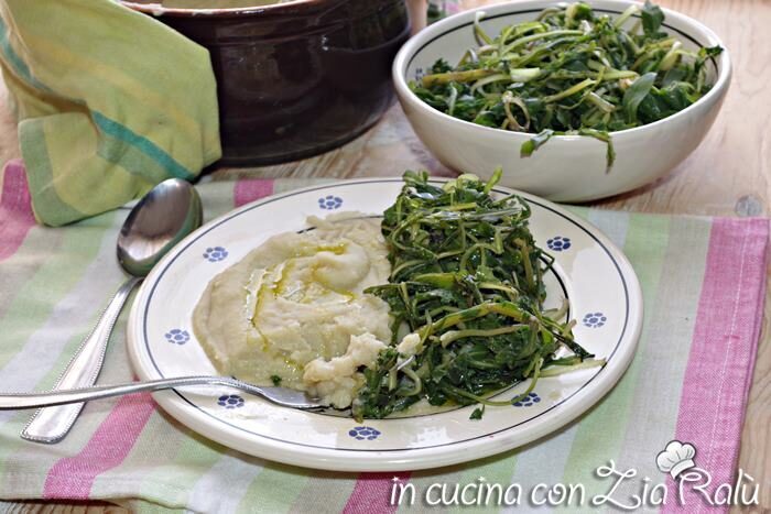 Purè di fave e cicorie ricetta pugliese