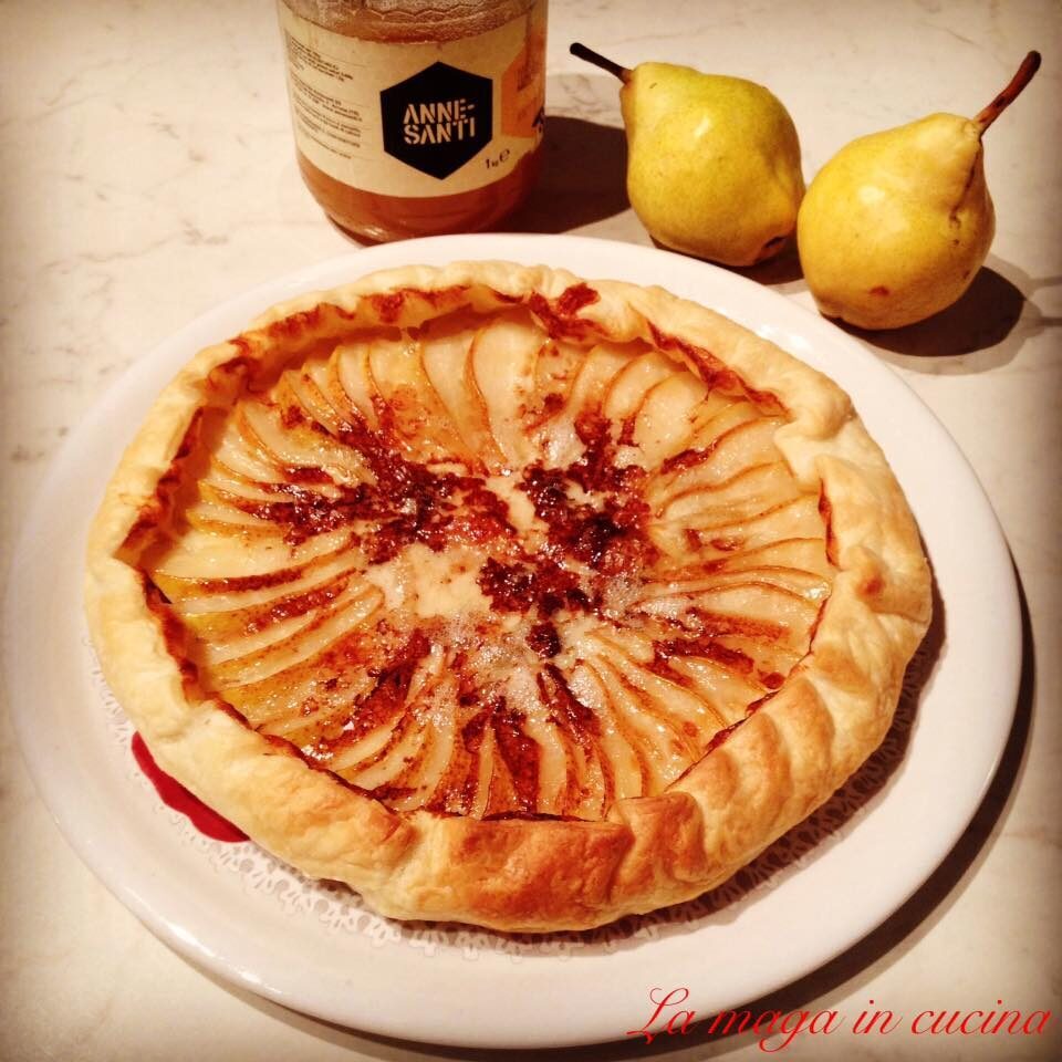 Quiche gorgonzola e pere