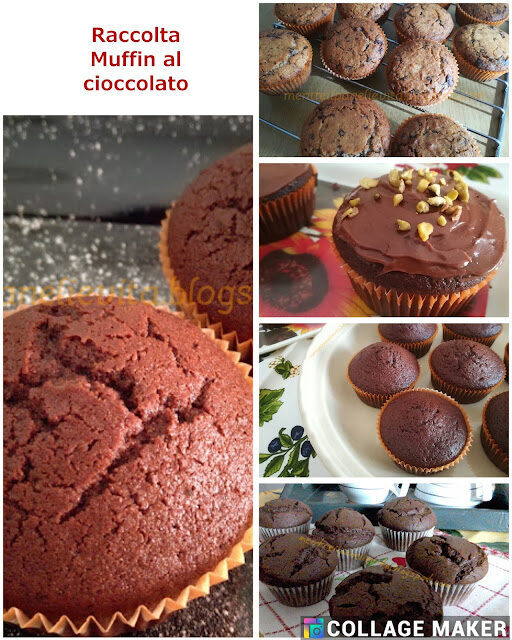 Raccolta muffin al cioccolato