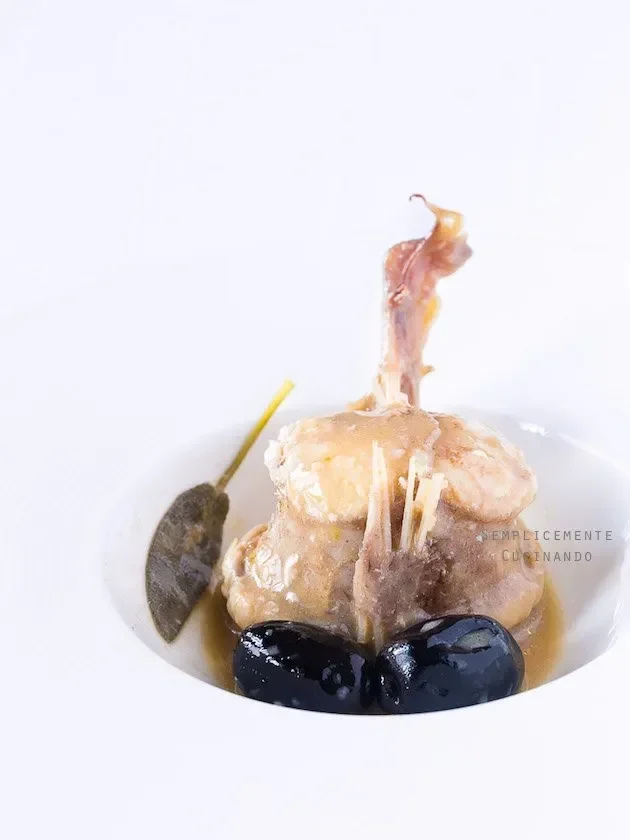 Rana pescatrice alla cacciatora