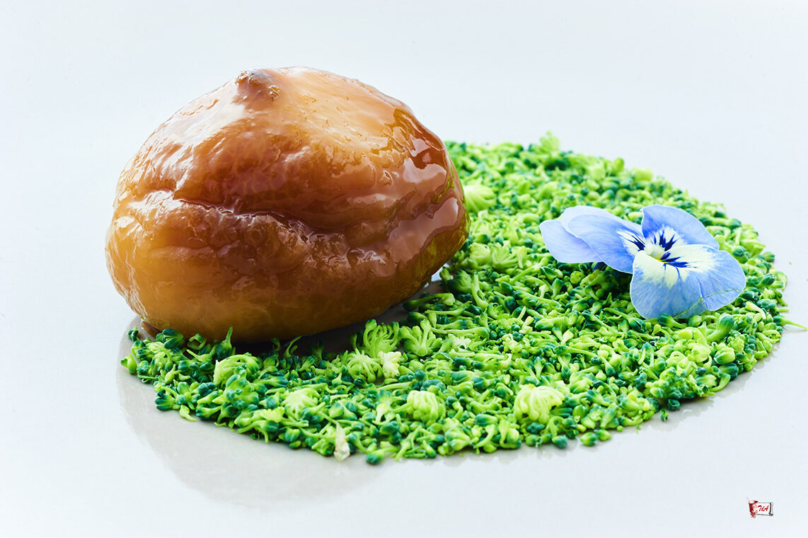 Rapa glassata alla teriyaki