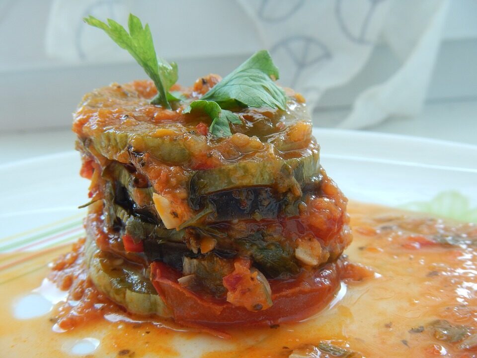 Ratatouille – melanzane, peperoni e zucchine in padella