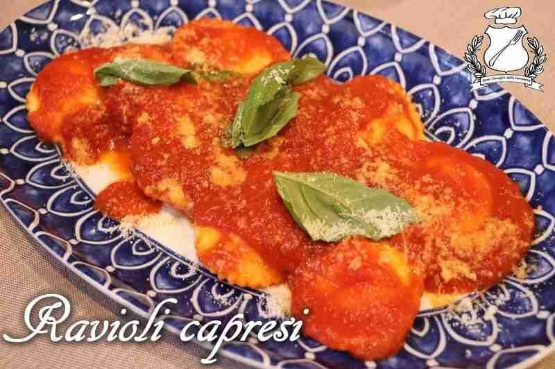 Ravioli capresi