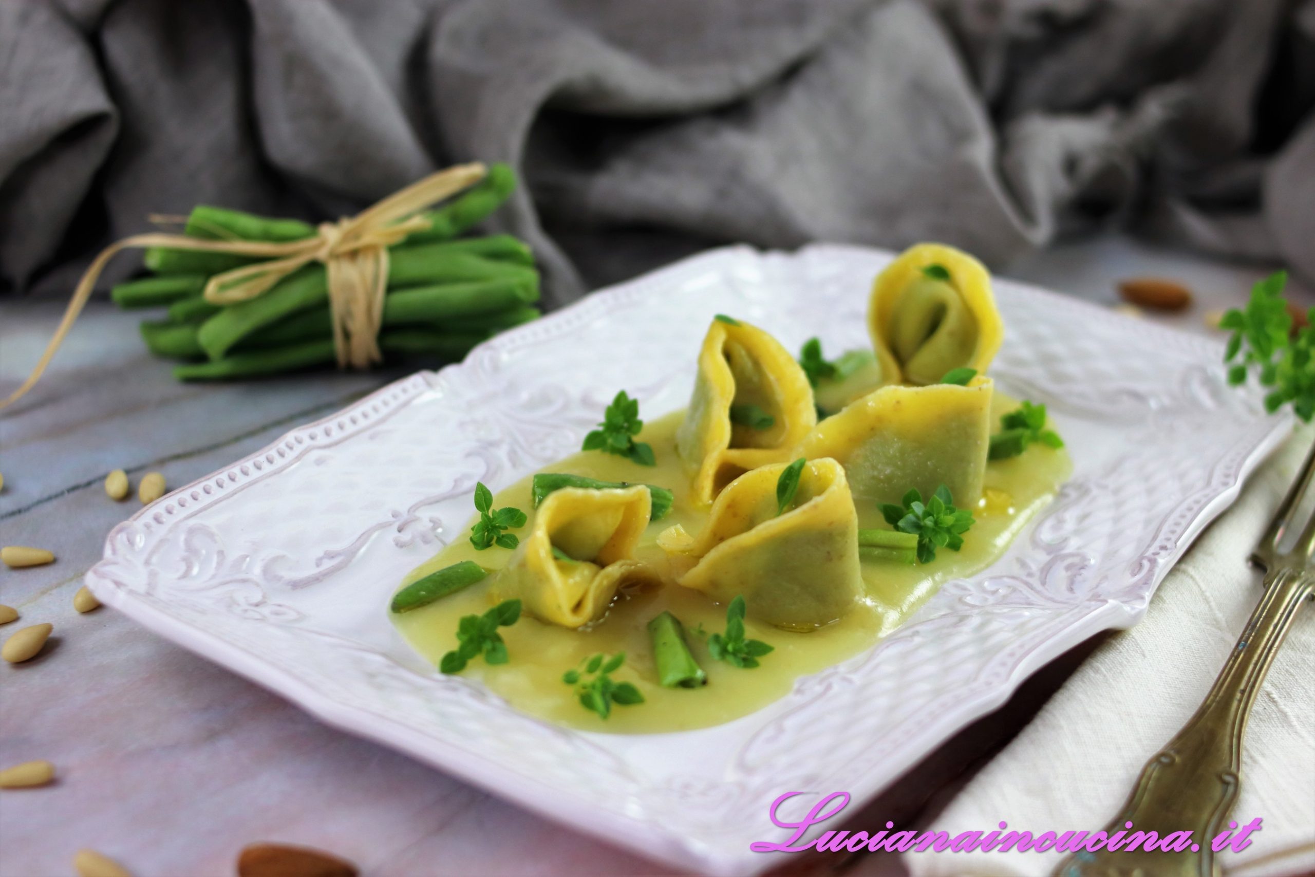 Ravioli di pesto