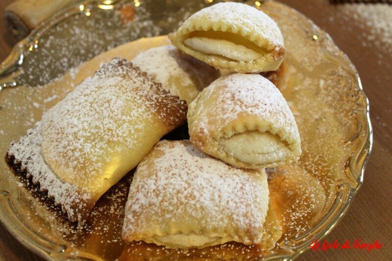 Ravioli dolci di ricotta e cannella